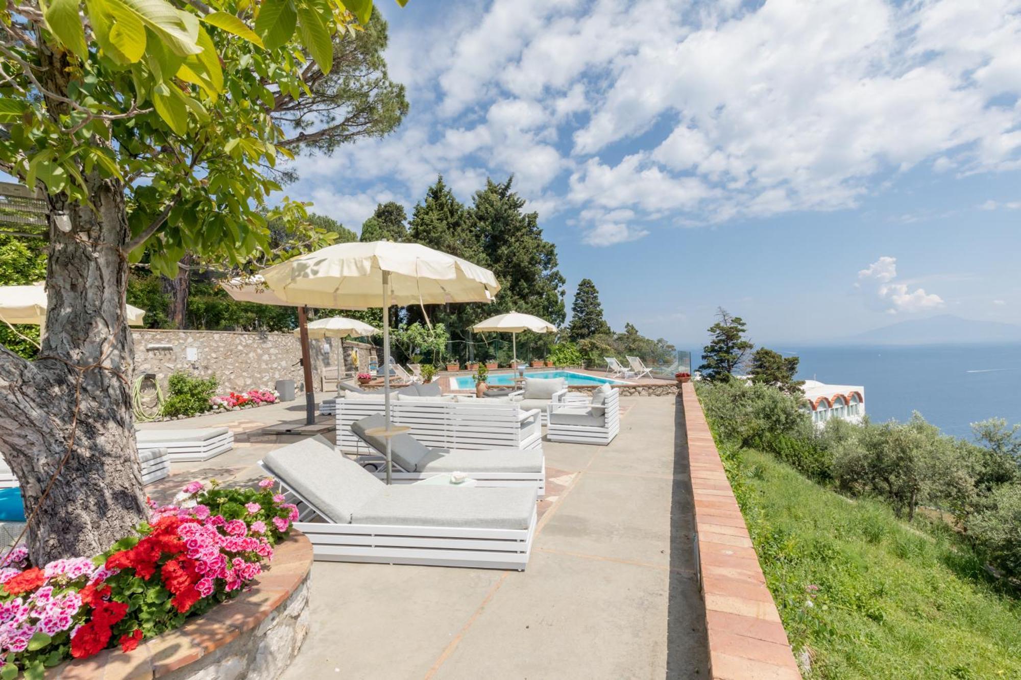 Suite Villa Carolina Capri Exteriör bild