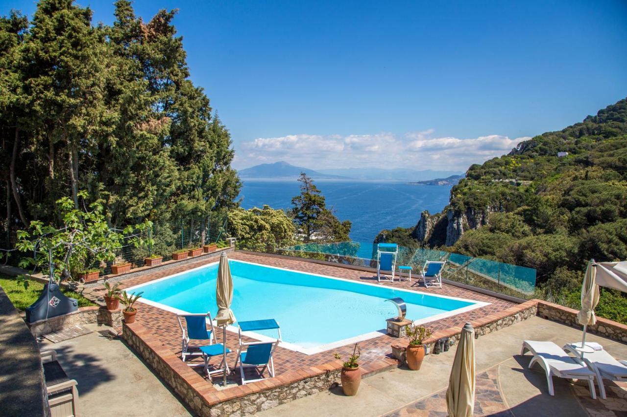 Suite Villa Carolina Capri Exteriör bild